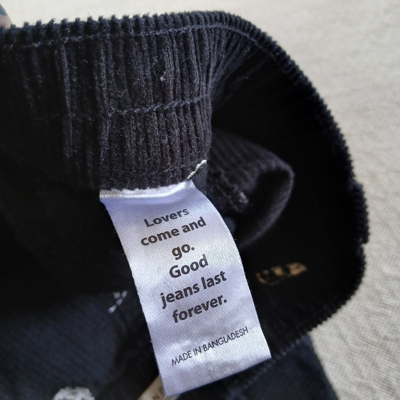 pacsun ♡ smiley low rise puddle corduroy pants xs - Picture 11 of 12